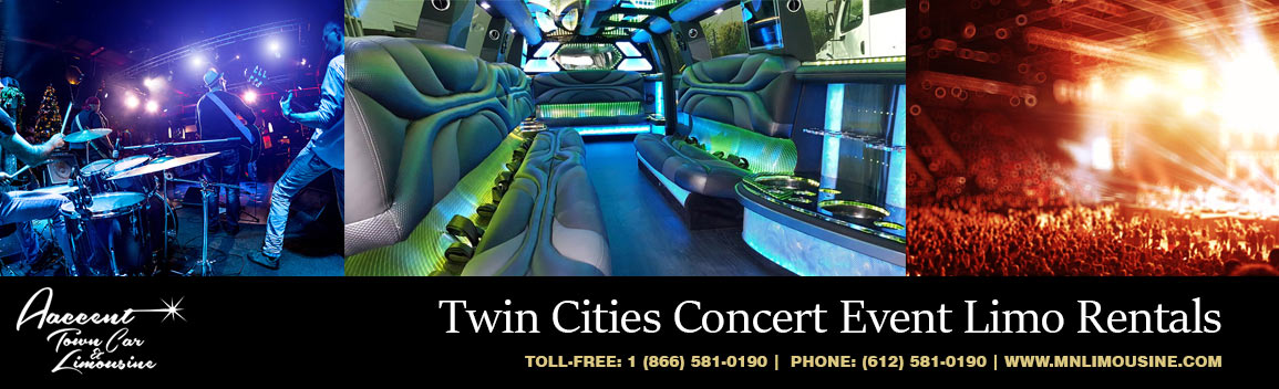 Twin Cities Concert Limousine Services - Concert Group Transportation